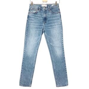 Women's 29 Denim Forum '80s Bardot High Rise Slim Jeans Light Wash